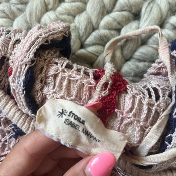 Etoile Isabel Marant knit, hooded, mini dress - Picture 3 of 3